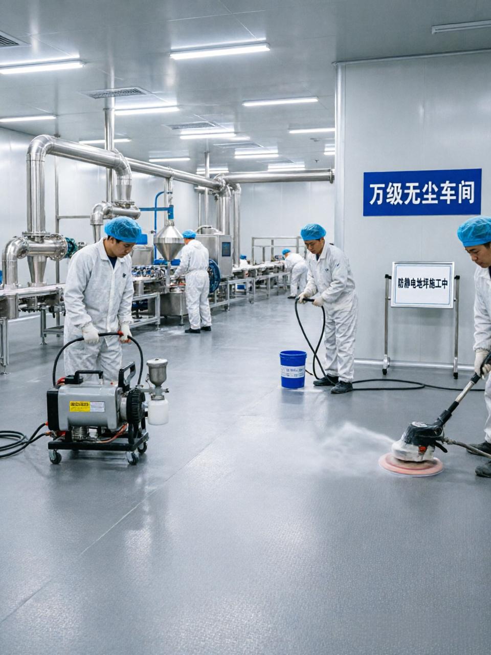 电子级PTFE粉体/液体挤出加工万级无尘车间工艺设计全解析